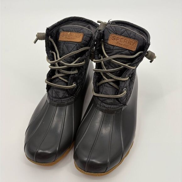 Sperry| Saltwater Quilted Duck Boot | size 8 - Picture 2 of 8